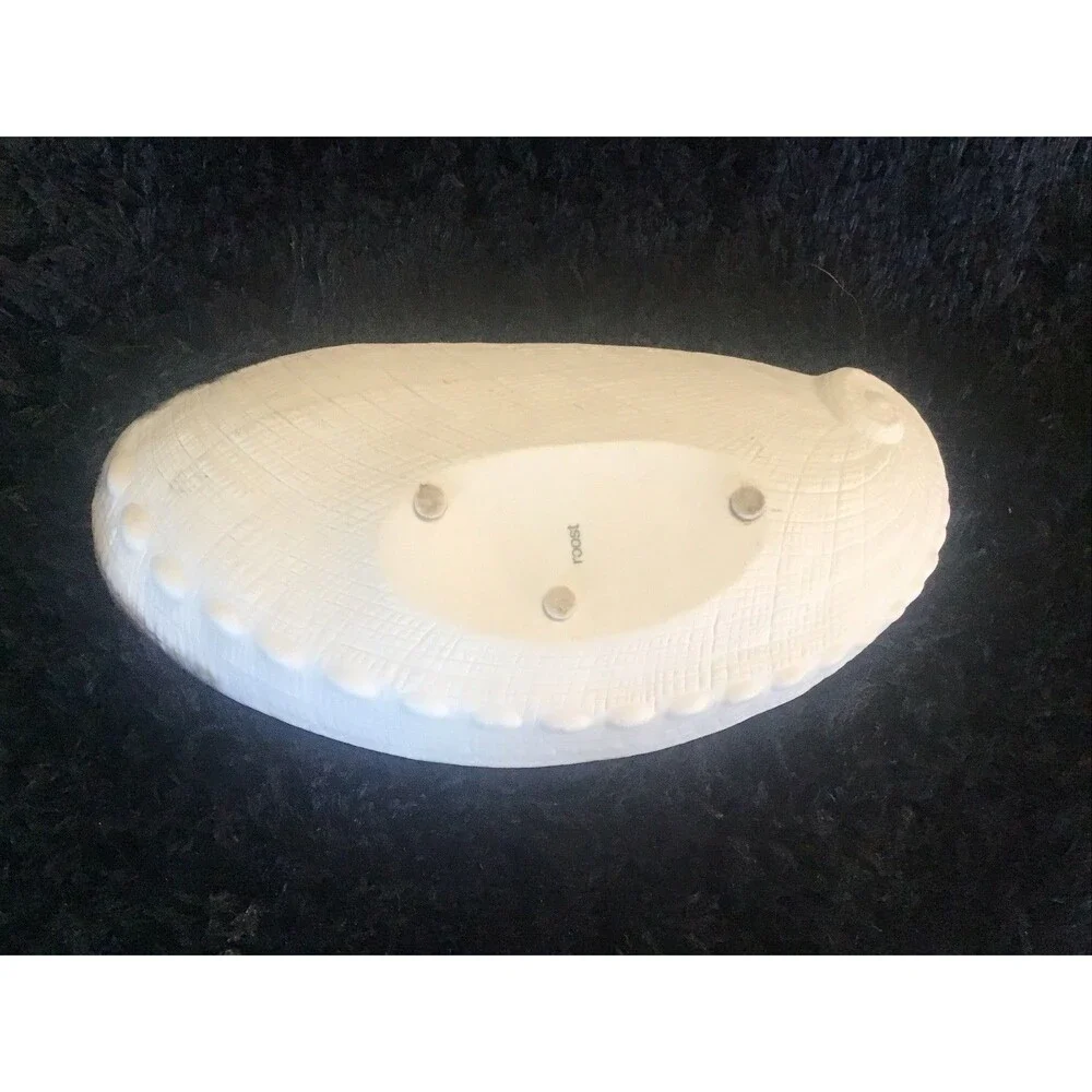 Roost Oyster Shell Bowl Lusterwear Opalescent Beach House Coastal Cottage